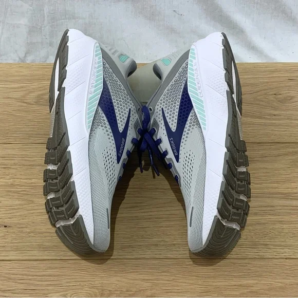 Brooks Adrenaline GTS 22 Gray Running Shoes Women’s Size 10 B - Picture 5 of 9